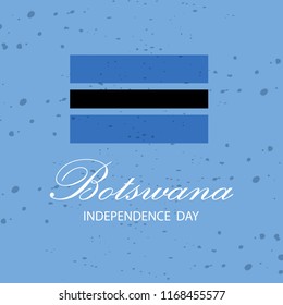 Botswana Independence Day Background.