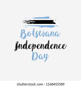 Botswana Independence Day Background.