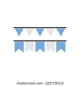 Símbolo del símbolo del vector del día de la independencia de Botswana