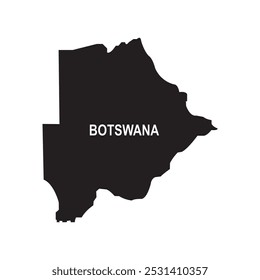 botswana map icon vector illustration design