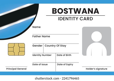 Botswana National Identity Card and Identity Card
