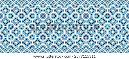 botswana pattern. mandala background. geometric texture for decoration. vector illustration