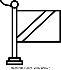 Botswana Vector Element Design Icon