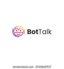BotTalk Modern Logo Vector Design
