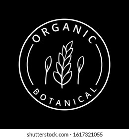 Bottanical logo simple for bussines