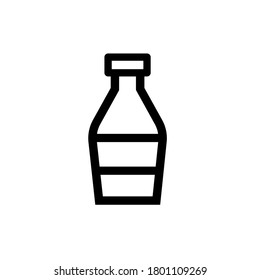 Bottel syrup icon, vector illustration. Flat design style. vector bottel syrup icon illustration isolated on white background, bottel syrup icon Eps10. bottel syrup icons graphic design vector symbols