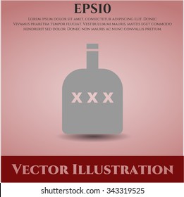 Bottle of alcohol icon