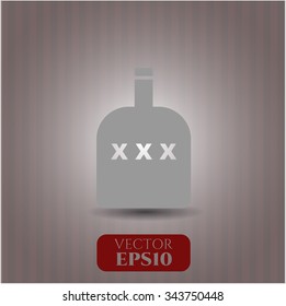 Bottle of alcohol icon