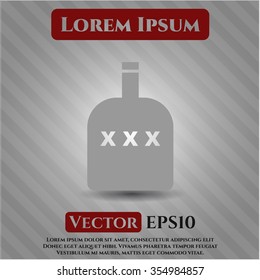 Bottle of alcohol icon