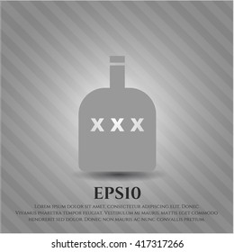 Bottle of alcohol icon