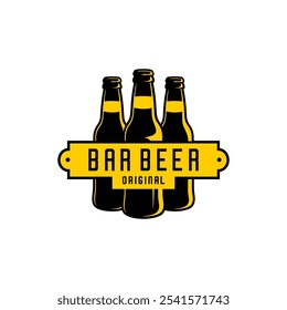 Bottle of beer design vector 