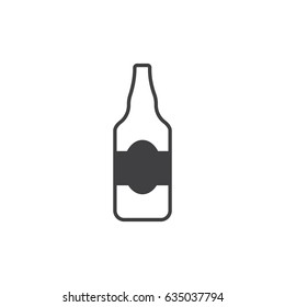 Bottle of beer icon.