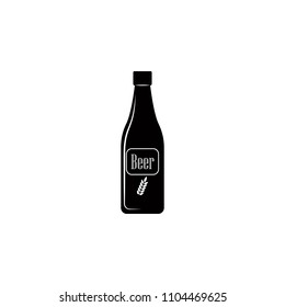 a bottle of beer icon. Element of simple drinks icon for mobile concept and web apps. Detailed a bottle of beer icon can be used for web and mobile. Premium icon