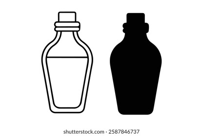 bottle beer icon sign signifier vector