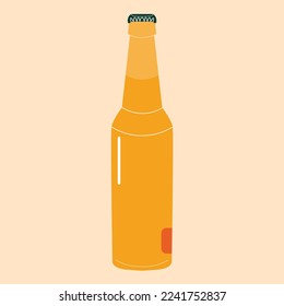 bottle of beer, beer bottle isolated on white, bottle of beer isolated