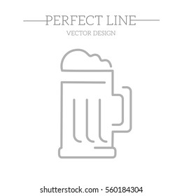bottle beer Related Vector Line Icons