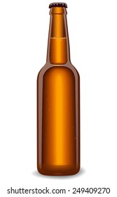 Bottle of beer. vector