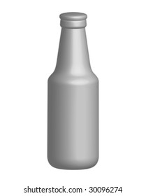 bottle of beer vector illustration