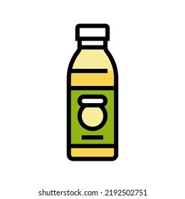 bottle beverage drink color icon vector. bottle beverage drink sign. isolated symbol illustration