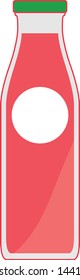 bottle beverage lemon juice liquid drinks sauce red pink 3