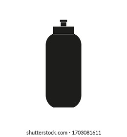 bottle for bicycle on white background vector