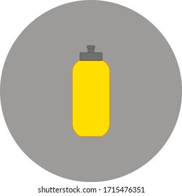 bottle for bicycle on white background vector
