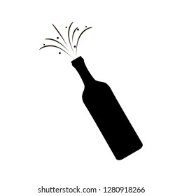 bottle, birthday icon