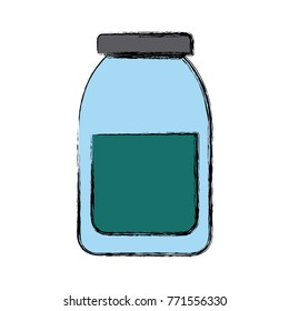 Bottle in blank