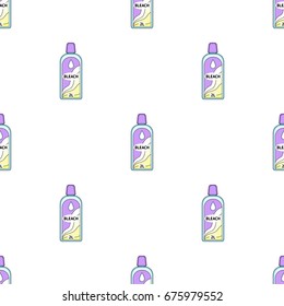 Bottle of bleach. Dry cleaning single icon in cartoon style vector symbol stock illustration web.
