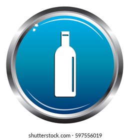 Bottle Blue Icon