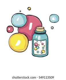 Bottle bubble