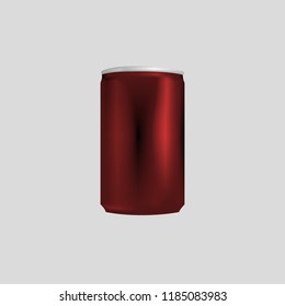 Bottle, can, pop corn, vector illustration