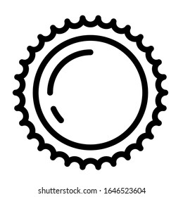 Bottle cap icon from beer and brewery icon pack