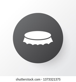 Bottle cap icon symbol. Premium quality isolated bottle lid element in trendy style.