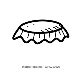 Bottle cap vector illustration isolated on white background