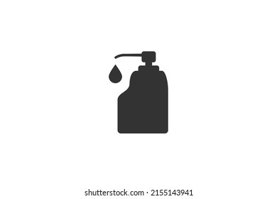 bottle care icon vector modern style.