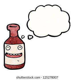 bottle cartoon character