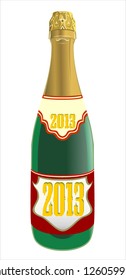 Bottle of champagne