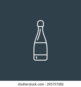bottle of champagne