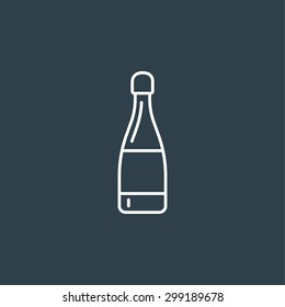 bottle of champagne