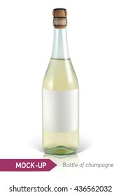 bottle of champagne