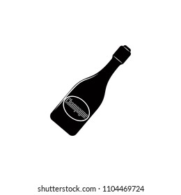 a bottle of champagne icon. Element of simple drinks icon for mobile concept and web apps. Detailed a bottle of champagne icon can be used for web and mobile. Premium icon