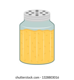 bottle cheese vector. symbol. free space for text. copy space.