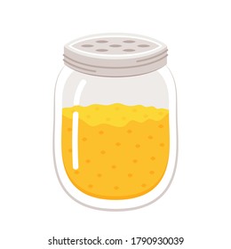 Bottle cheese vector. symbol. free space for text. copy space.