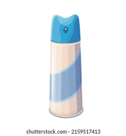 Flasche mit Reinigungsmittel Farbe Vektorgrafik. Bicolor-Plastikflasche mit Spülung in der Gartenart, einzeln