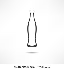 Bottle With Cola Icon