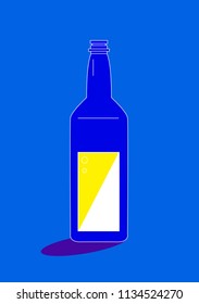 Bottle in color