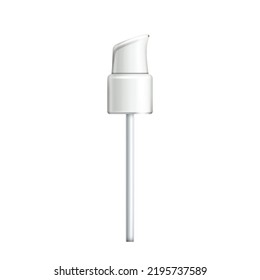 bottle cosmetic pump realistic vector. plastic container, lotion product, shampoo cream, beauty , clear soap, white mock bottle cosmetic pump 3d isolated illustration