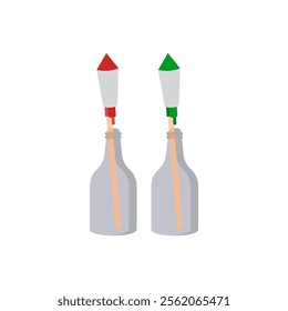 Bottle Cracker, Diwali, Hindu, Indian Symbol Illustration