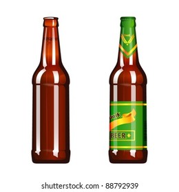 Bottle of Dark Beer